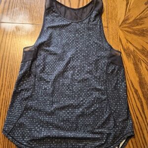 Lululemon Sculpt Tank Black and Blue